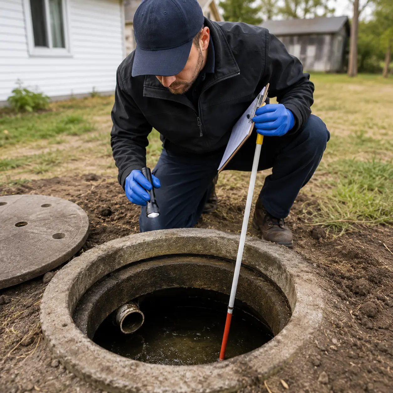 septic inspection service near Lake St. Clair